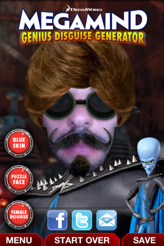 How to cancel & delete Megamind Genius Disguise Generator from iphone & ipad 4