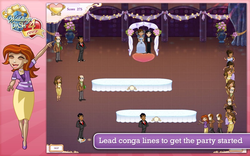 wedding dash 4-ever iphone screenshot 3