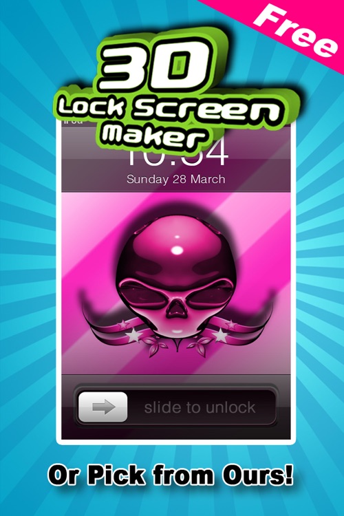 3D Lock Screen Maker Free