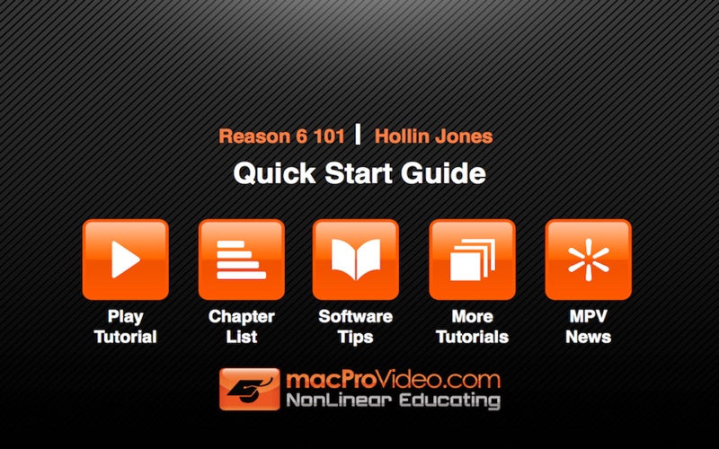 course for reason 6 101 - quick start guide iphone screenshot 2