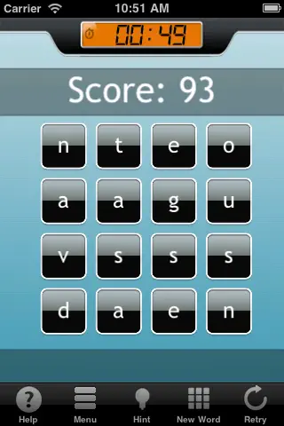 Скриншот IWordsmith на iPhone 3