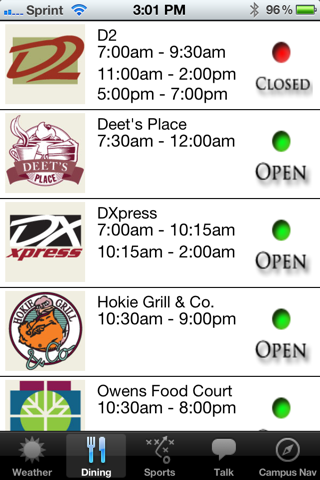 App screenshot