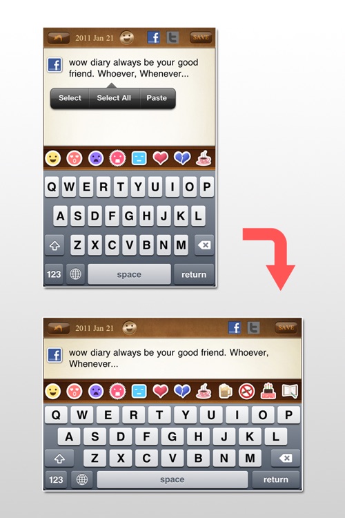 WOW Diary screenshot-3