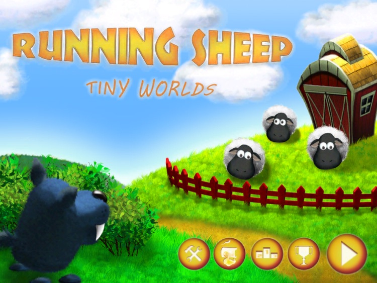 Running Sheep: Tiny Worlds HD Free