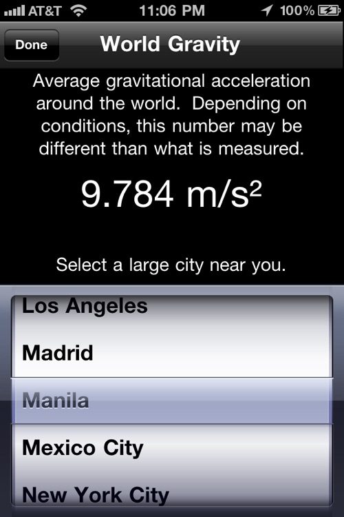 Gravity Meter Pro by Perfectly Simple Apps LLC