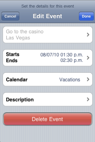 g-Cal Screenshot
