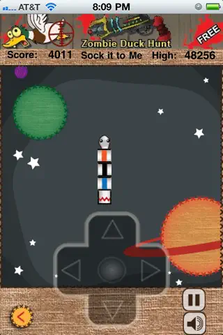 Captura de pantalla de Snake :) en iPhone 5