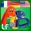 Easy ABC – Trilingual French, German and English alphabet for kids