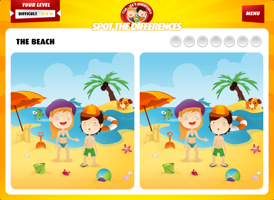 #4. Tom & Lea's adventures: Spot the differences - Learn while playing this kids game (iOS) 由: Paddix