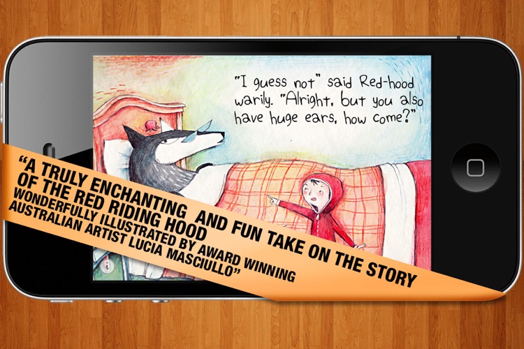 Mr. Wolf and the Ginger Cupcakes LITE - Red Riding Hood, Kids Storybook screenshot-3