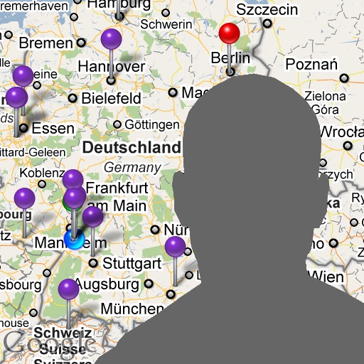 MyContacts Map