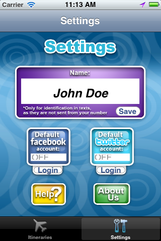 App screenshot