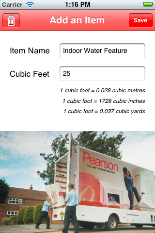 App screenshot