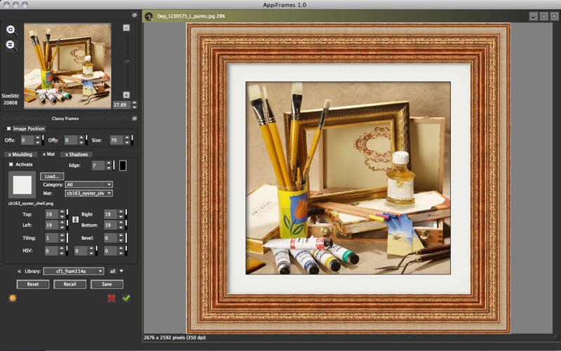 Screenshot #1 pour ClassyFrames