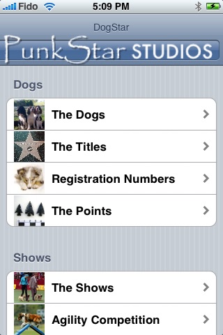 DogStar - The Dog Show App