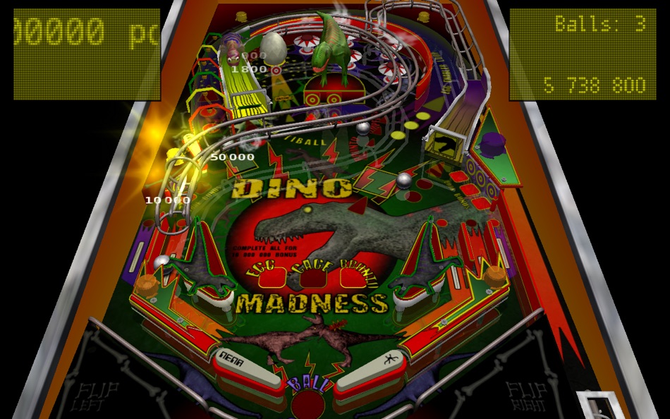 #4. Dino Madness Pinball for Mac OS X (macOS) 由: Nena Innovation AB