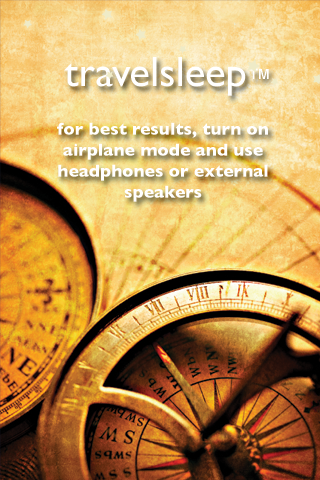 TravelSleep Lite screenshot