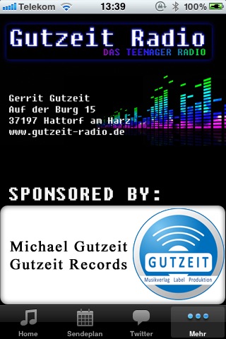 Gutzeit Radio - App screenshot-3