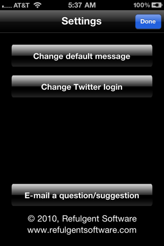 Screenshot #2 pour Tunes Share - share your music on Facebook and Twitter