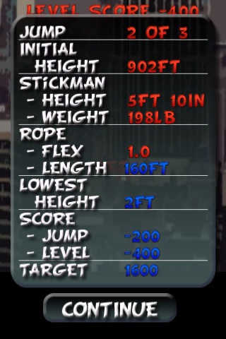 Bungee Stickmen - Classic Edition {FREE} screenshot-3