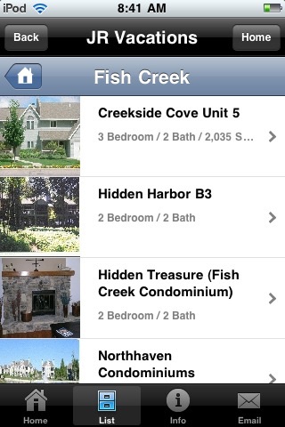 J R Vacation Rentals screenshot 4