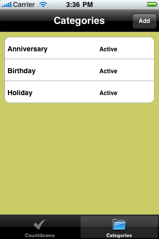 iCalendarCountdown screenshot