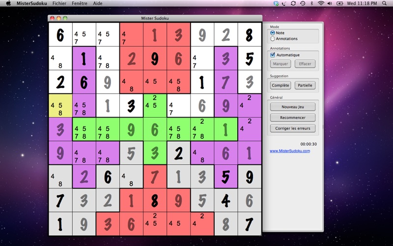 Screenshot #2 pour Mister Sudoku