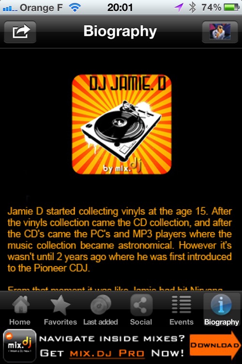 DJ Jamie D by mix.dj screenshot-3