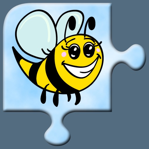 A Bee Sees Puzzles - Learn Shapes, Letters, and Numbers icon