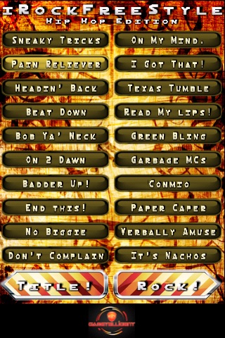 iRockFreeStyle: Hip Hop