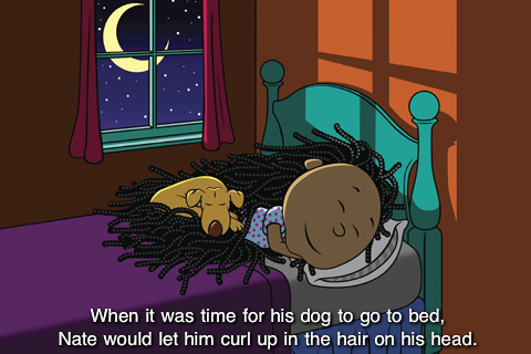 Nate's Big Hair - Kids Book screenshot 3