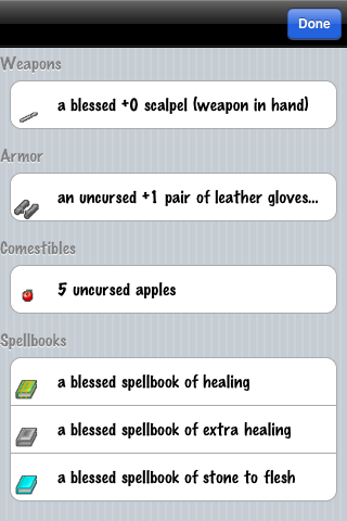 #5. NetHack (iOS) 由: gandreas software