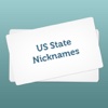 US State Nicknames Flash Cards