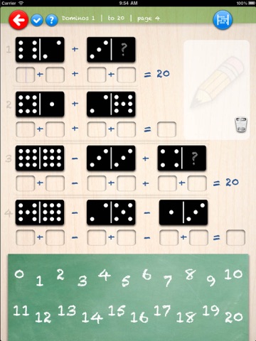 Domino-KIDS-Calculations | Grade 1 app screenshot 3