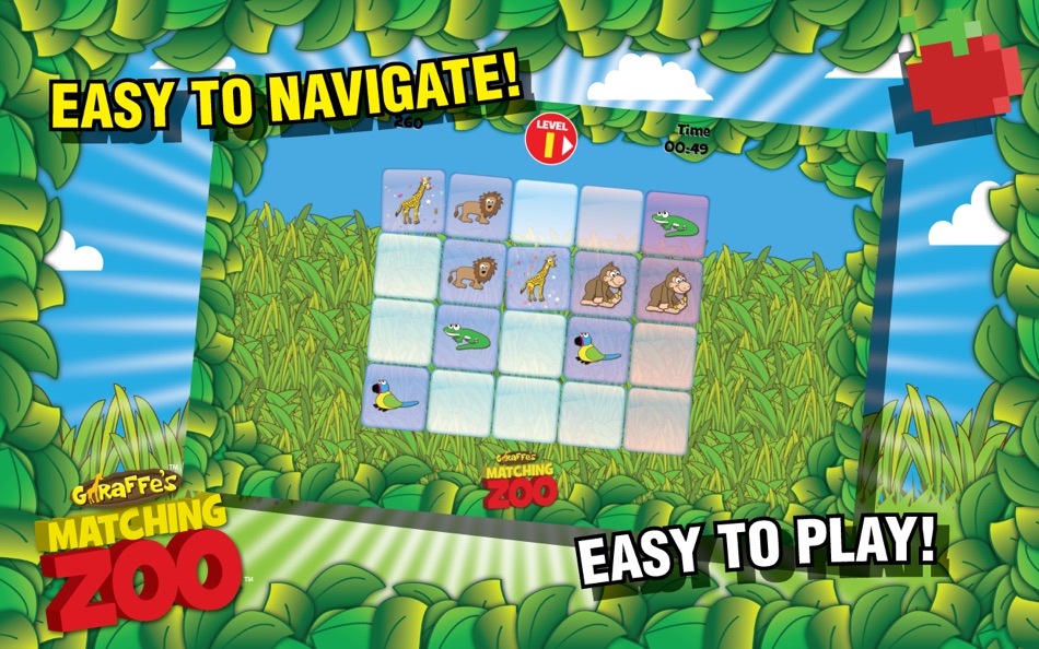 #3. Giraffe's Matching Zoo (macOS) 由: Tomato Interactive LLC