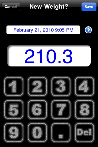 Just A Weight Tracker