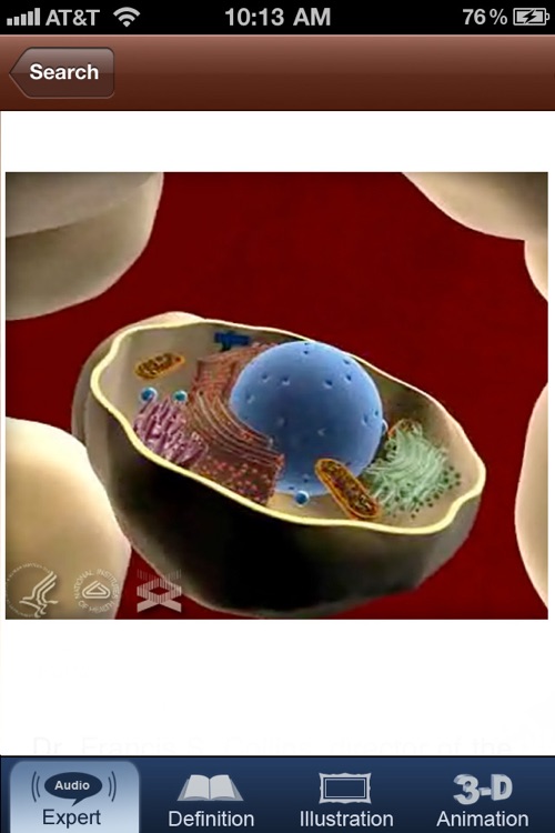 Talking Glossary of Genetics