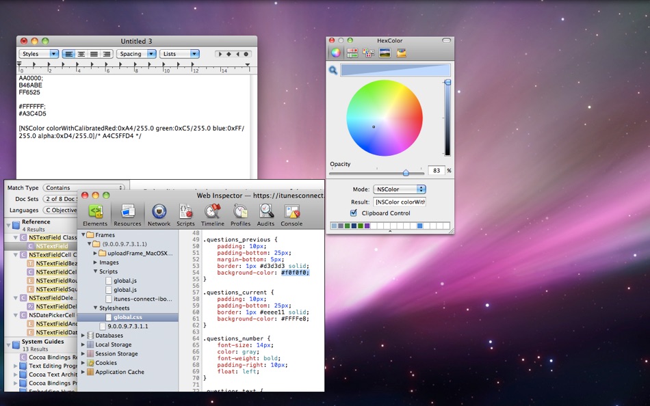 HexColor for Mac OS X - 2.0 - (macOS)