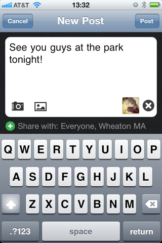Grouper for Facebook screenshot
