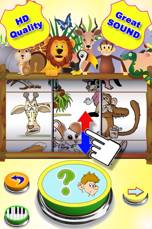 Cylinder-Shaped Puzzle – Animal world