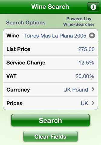 Wine Search - A Wine Lookup Tool Powered By Wine-Searcher.com screenshot 2