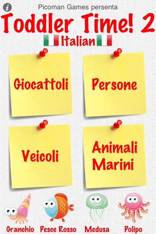 Toddler Time! 2 - Italian
