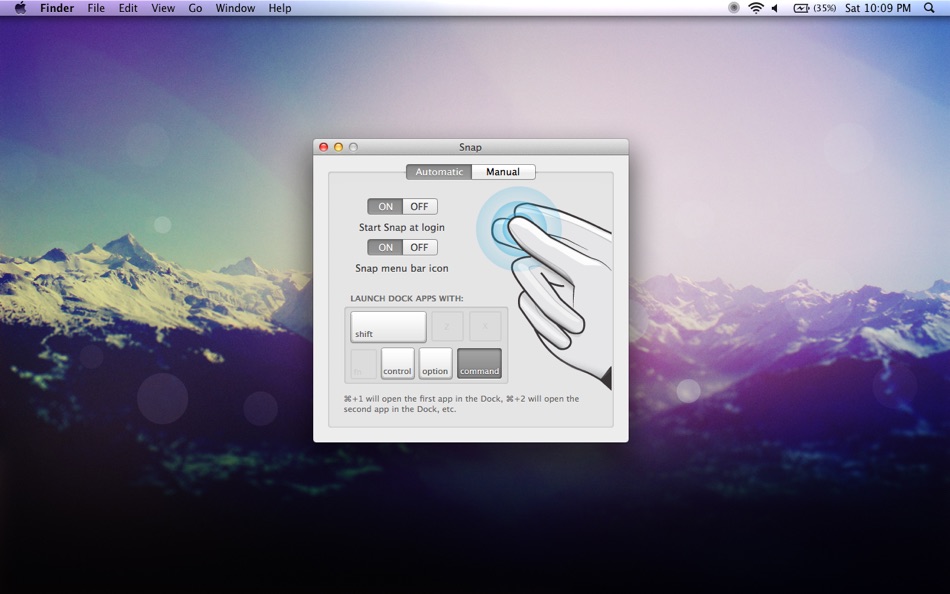 #1. Snap for Mac OS X (macOS) By: Indragie Karunaratne