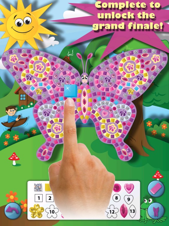 Sticky Mosaics Butterflies Lite