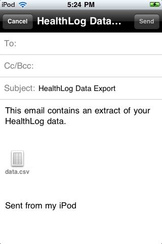 HealthLog screenshot-3