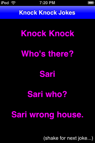 Knock Knock Jokes! screenshot 3