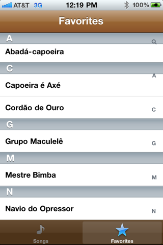 Capoeira Songs screenshot 3