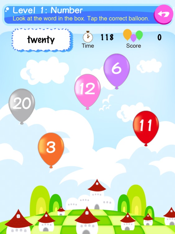 Vocabulary Catcher 1 - Numbers, Colours and Fruit