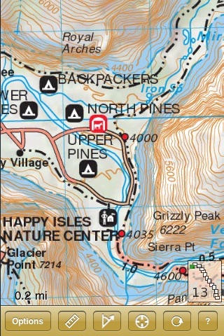 John Muir Trail Map screenshot 3