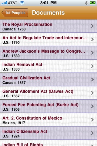 First Peoples of North America for iPhone and iPod Touch